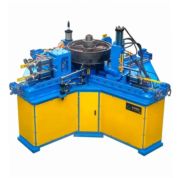 Hydraulic Flange Spinning Machine Automatic Flanging Bending Machine For Metal