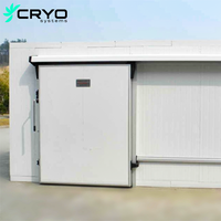 Chambre froide de grande capacité, nouvelle, robuste, pour la conservation de la viande, avec moteur et pompe, alimentée à l'énergie solaire, à économie d'énergie