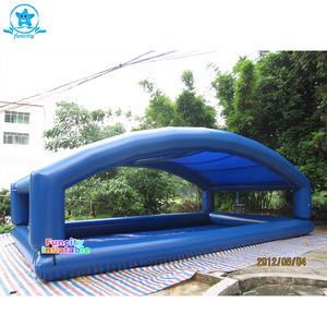 Piscine gonflable d'été pour l'extérieur, jeux aquatiques gonflables, jouets, piscine gonflable avec tente pour adultes et enfants - Product Image 4