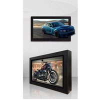 Pantalla LCD para exteriores a prueba de polvo impermeable de pie de 32 pulgadas para exhibición