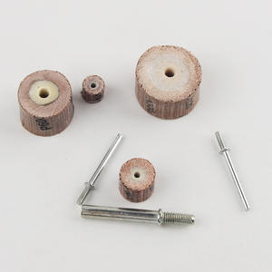 Tampons de polissage à impulsion avec tête de ponçage articulée en tissu abrasif pour meuleuse électrique, tête de ponçage à lamelles, poignée d'impulsion - Product Image 1