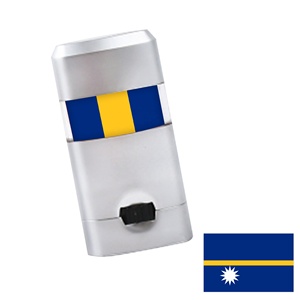 La vernice per il viso Nauru con bordi <span class=keywords><strong>blu</strong></span> e gialli è abbinata al sito dell'evento per creare un'atmosfera distintiva - Product Image 2
