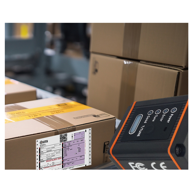 Fixed Barcode Scanner for Conveyor IP65 Stationary 2d Conveyor Fixed Mount Industrial 2d Fixed Barcode Reader Rugged