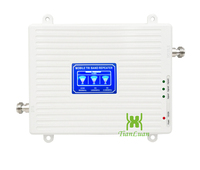 Amplificateur de signal de téléphone portable triple bande 2G 3G 4G 900 1800 2100 2600 MHz avec antenne Yagi