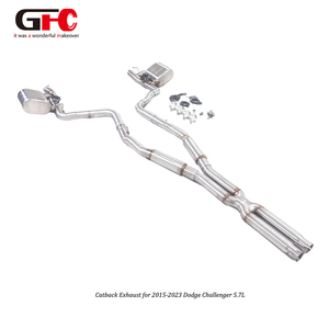 Escape Trasero Personalizado Directo de Fábrica para <span class=keywords><strong>Dodge</strong></span> <span class=keywords><strong>Challenger</strong></span> 3.6L 2015-2023 para Cubiertas de Escape Originales a <span class=keywords><strong>Precio</strong></span> de Mayoreo - Product Image 2