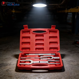 Kit de 5 outils de dépose de bras Pitman pour voitures, fourgonnettes et camions légers, fourche de dépose et séparateur de <span class=keywords><strong>rotule</strong></span>, outils pour véhicules - Product Image 1