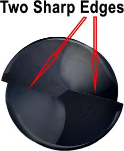 Brocas plateadas y Deming de 2/16 ", brocas HSS M2 S & D, brocas helicoidales Prentice, óxido negro, 3 planos - Product Image 6