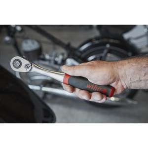 WIHA - 45627 Trinquete reversible de 1/2 ''con botón pulsador y Bola de retención de retén-EAN 4010995456276 RATCHETS 1/2" - Product Image 2