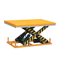 Transpalette à main à mécanisme de table élévatrice à ciseaux électrique à grande plate-forme Welift