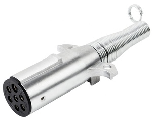 Adaptateur étoile 7 trous pour feux arrière de <span class=keywords><strong>remorque</strong></span> de tracteur et camping-car, <span class=keywords><strong>prise</strong></span> de faisceau de câblage d'alimentation 7 broches pour <span class=keywords><strong>remorque</strong></span> - Product Image 1