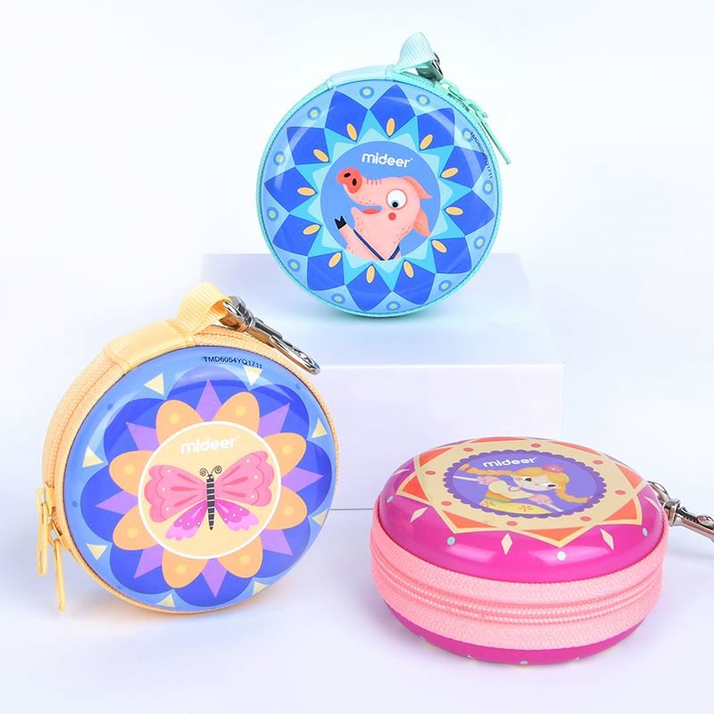 MIDEER MD6054-6056 металлическое олово Кошелек для монет с героями мультфильмов маленький кошелек/кошелек сумка для наушников/ювелирное изделие, подарок небольшие подарки для гостей вечеринки MIDEER для детей