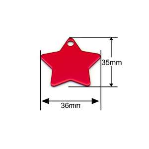 Etiqueta de identificación de perro de aluminio Atars grabada personalizada, colgante de Collar de marca personalizada, tema de Anime de aluminio, etiqueta de regalo para mascotas - Product Image 5