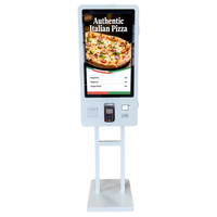 Terminal de Pantalla Táctil Android de 21.5 Pulgadas para Autoservicio, con Soporte para NFC, Lectura de Tarjetas y Pago por Código QR para Restaurantes