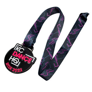 Fornitura di fabbrica in metallo artigianato Design personalizzato maratona nuoto Pentathlon moderno medaglia nordica combinata medaglia - Product Image 1