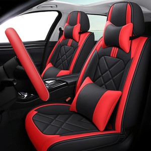 Xiangta fabricante resistente al polvo estiramiento transpirable cuatro estaciones accesorios interiores universales asientos cubierta de asiento de coche - Product Image 6
