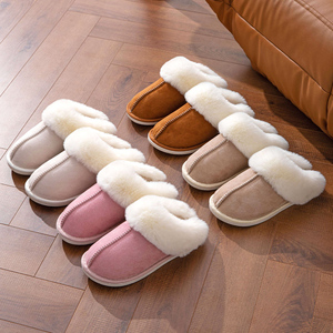 Pantuflas de Felpa Térmicas Unisex al por Mayor, Suela Gruesa, Cálidas para Otoño e Invierno, para el Hogar - Product Image 1