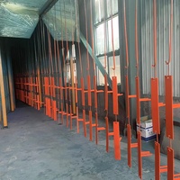 Grille de clôture temporaire pour chantier de construction extérieur 6x10 pieds, cadre en fer galvanisé, écologique, imperméable, durable, traité thermiquement