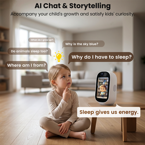 <span class=keywords><strong>Tuya</strong></span> WiFi 355 °   Caméra Intelligente à Suivi Automatique Détection IA Personnes et Animaux 4MP Résolution 2K Appel Vidéo Bidirectionnel Écran 4 Pouces Double Bande - Product Image 2