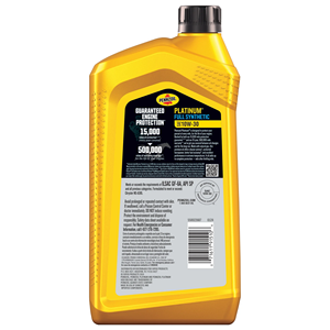 Pennzoil Platinum <b>10W</b>-<b>30</b> 1 Quart Synthetic SAE Certified Motor <b>Oil</b> Fuel Economy Engine Cleaning Anti-Wear Lubricant Automotive - Product Image 2