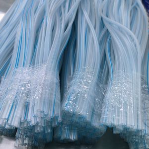 Chất lượng cao dùng một lần đôi ống với <span class=keywords><strong>x</strong></span> <span class=keywords><strong>Ray</strong></span> dòng màu xanh <span class=keywords><strong>radiopaque</strong></span> trong suốt ống PVC cho truyền ống thông - Product Image 6