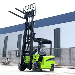 Портативный электрический вилочный погрузчик 2.5 тонны, 3 тонны, 3.5 тонны, 4 тонны, высота подъема 3м, 4м, 5м, 6м - Product Image 4