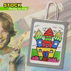 A paper bag that is very suitable for cultivating children's painting skills