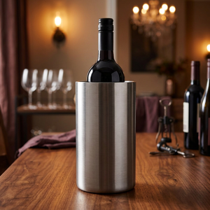 Refroidisseur à vin double paroi en acier inoxydable Cielo, modèle Premium 112275-1 - Product Image 3