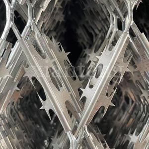 2025 yüksek kaliteli galvanizli ÇELİK TABAKA jiletli tel örgü bıçak tıraş bıçağı Mesh güvenlik koruma koruma geliştirmek için kullanılır - Product Image 5