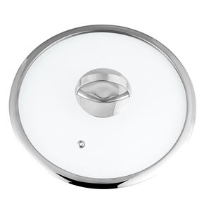 Juego de Ollas de Cocina de 3 Capas de Acero Inoxidable con Tapa de Vidrio, <span class=keywords><strong>Olla</strong></span> Tricapa para Hervir, Apta para Cocina de Inducción - Product Image 4