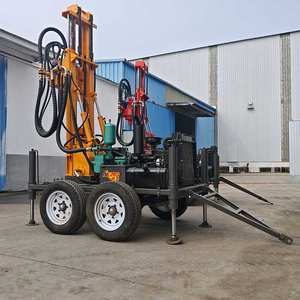 230m 지하 시추공 휠형 유압 디젤 수중 시추기 판매 - Product Image 4