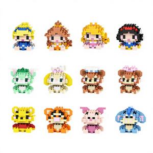 Regalos Infantiles al por Mayor: Juegos de Bloques de Construcción con Forma de Animales de Dibujos Animados, Regalo Perfecto para Niños <span class=keywords><strong>y</strong></span> Niñas, Juguetes Educativos - Product Image 1