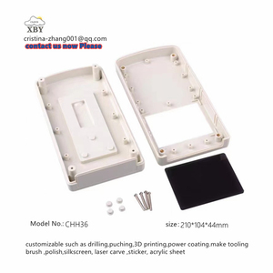 Nova Chegada 2xaa Bateria Titular Gabinete De Plástico Portátil 210*104*44mm CHH36 Abs Instrumentação Caixa Caso Pcb Cabo - Product Image 4