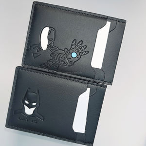 Dompet Kartu Kulit Vegan Promosi 2025, Tipis, Desain Warna-warni dengan Logo Kustom untuk Hadiah Bisnis - Product Image 2