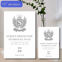 Film Hydrogel TPU HD 2026 pour tablette, 300*200mm, protection d'écran de téléphone portable 11 pouces pour machine de découpe GPS