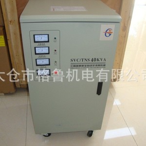 Estabilizador de voltaje trifásico automático SVC/TNS de 40 kVA para equipos industriales - Product Image 2