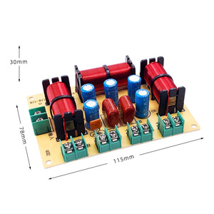 Profesional 1 Alto 1 Medio 2 Bajo Crossover Altavoz de audio de 4 vías Divisor de frecuencia Hifi 200W <span class=keywords><strong>402</strong></span> - Product Image 5