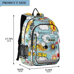 กระเป๋าเป้สะพายหลังขนาดใหญ่สำหรับนักเรียน  รับสกรีนโลโก้  แฟชั่นพิมพ์ลาย  กระเป๋าเป้นักเรียนสำหรับขาย - Product Image 2