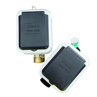 Medidor de Agua Inteligente Ultrasónico Multichorro Compacto y Pequeño, Nuevo de Fábrica, IP68 R800, Alta Precisión, DN15 DN20 DN25, Rosca de Latón