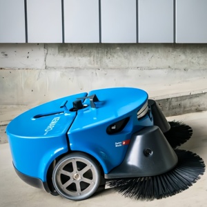 <span class=keywords><strong>Robot</strong></span> de nettoyage de sols commercial avec détection, levage automatique, lavage, balayage, alimentation et drainage automatiques en eau - Product Image 6