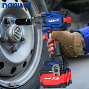 Nanwei utensili elettrici 20V Brushless <span class=keywords><strong>Cordless</strong></span> 800NM <span class=keywords><strong>Super</strong></span> forte chiave elettrica rimuove facilmente i bulloni delle ruote dell'auto - Product Image 2