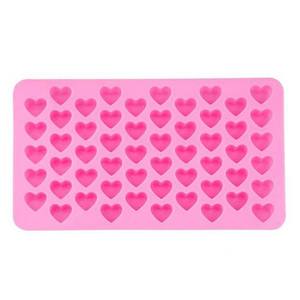 Nuovo Design di alta qualità 55 Sweet Hearts Silicone resistenza al calore stampo per cioccolato Candy Cookie Baking stampo flessibile per fondente - Product Image 4