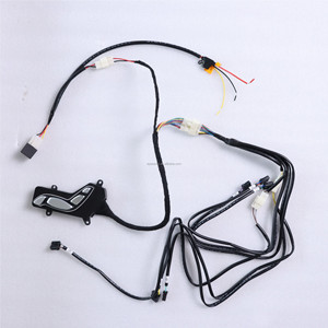 Cojín eléctrico para reposacabezas de 12 V, reposapiés trasero, interruptor de ajuste de asiento eléctrico hacia adelante con cable para <span class=keywords><strong>Mercedes</strong></span> - Product Image 6