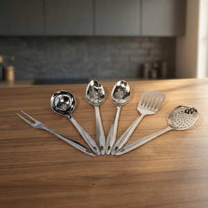 Nouveau meilleur prix grande qualité en acier inoxydable perle ensemble d'outils de cuisine de vendeur et fournisseur indien - Product Image 3