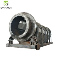 Machine de tamisage de terre de compost à grande capacité CY-MACH, tamis rotatif à tambour de 10 mm, faible entretien, pour le tamisage des matériaux organiques
