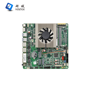 เมนบอร์ด Mini ITX Intel I5 8257U <span class=keywords><strong>4</strong></span> RJ45 LAN 2 RS232 COM VGA HD LVDS EDP 4K 17x17ซม. เมนบอร์ดเดสก์ท็อปอุตสาหกรรม - Product Image 1