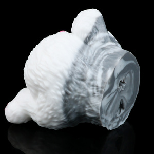 Masturbador Masculino de Silicona de Grado Médico con Doble Canal, Masajeador de Pene con Sensación Realista, Juguete Sexual para Adultos con Peluche, para Hombres Mayores de 18 Años - Product Image 3