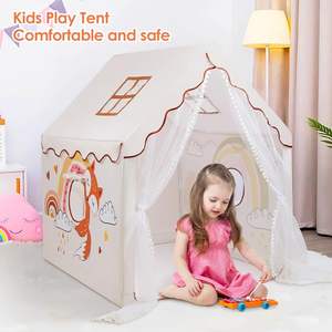 Tente pour enfants amusante et conviviale, motif d'animaux, tente de jeu pour tout-petits, pour garçons et filles - Product Image 4