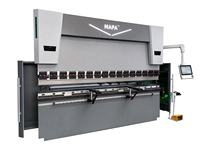 Presse plieuse électro-hydraulique de haute précision 90T 2500mm, machine de pliage CNC à entraînement synchronisé pour un pliage de précision