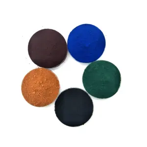 Iron Oxide Red/yellow/black/blue/green Pigment Market Price Green Pigment Powder