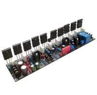 Carte d'amplification Mono 500W - Transistors 2SC5200 & 2SA1943 Double tension 20V-90V Audio Hi-Fi Amélioré B389 CN/GUA